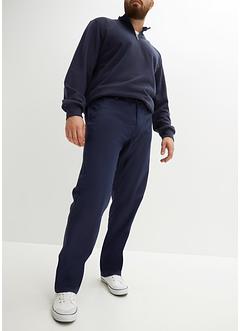 Waterafstotende outdoor broek van stretch-twill met riem, straight, bpc bonprix collection