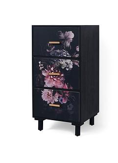 Ladekast met bloemenprint, bpc living bonprix collection