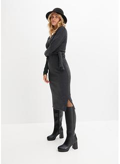 Gebreide midi jurk, BODYFLIRT