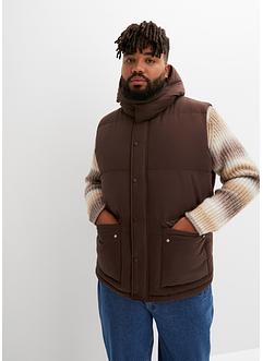 Bodywarmer met afneembare capuchon van gerecycled polyester, bpc bonprix collection
