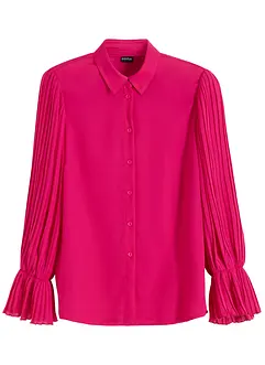 Blouse met plissé mouwen, bonprix