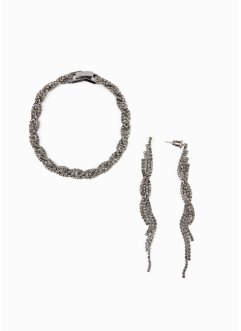 Armband en oorringen (3-dlg. set), bpc bonprix collection