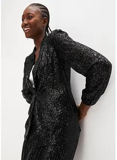 Blazer met pailletten, bonprix