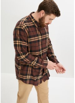 Flanellen overhemd met comfort fit en lange mouwen, bpc bonprix collection