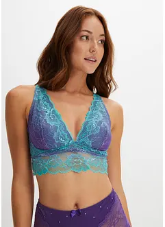 Bralette met fijn kant in kleurverloop, bonprix