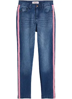 Meisjes thermojeans met jersey voering, bonprix