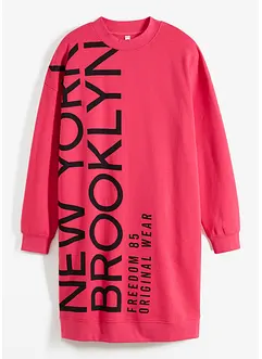Oversized sweatjurk van een zachte katoenmix, bonprix