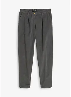 Corduroy broek met biologisch katoen, balloon fit, bonprix