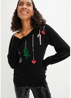 Fijn gebreide trui, bonprix