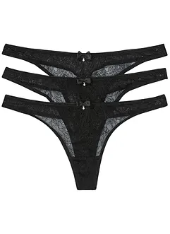 String van elegant kant (set van 3), bonprix