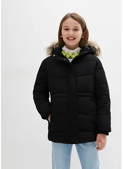 Meisjes winterparka met capuchon, bonprix