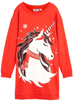 Sweatjurk met winterprint, bonprix