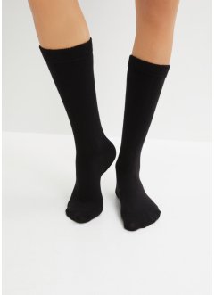 Kuitlange sokken (4 paar) met niet-knellend boordje, bpc bonprix collection