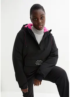 Waterdichte outdoor instap ski-jas met fleece voering, oversized, bonprix