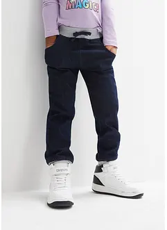 Meisjes thermobroek met jersey voering, mid waist, bonprix