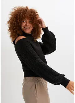 Cold shoulder trui, bonprix