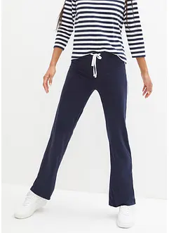 Jersey broek met stretch, straight, bonprix