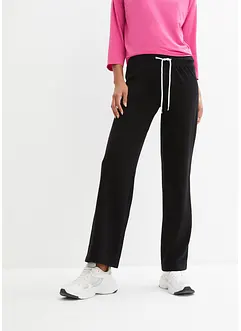 Jersey broek met biologischi katoen en stretch, bonprix