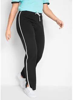 Jersey broek van katoen met stretch (set van 2), bonprix
