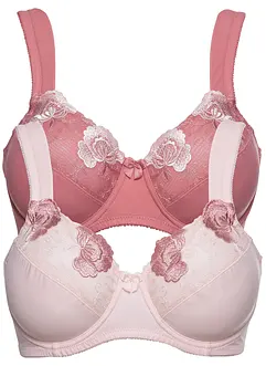 Minimizer bh met gewatteerde schouderbandjes. (set van 2), bonprix