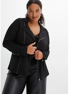 Biker jas in een viscosemix, bonprix