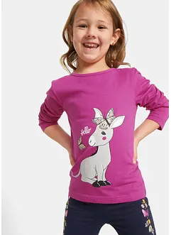 Longsleeve (set van 2) van puur biologisch katoen, bonprix