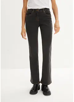 High waist stretch jeans, bootcut, bonprix