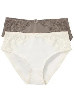 Maxislip met kant (set van 2), bonprix