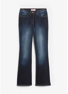 Bootcut stretch jeans, mid waist, bonprix