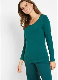 Longsleeve met ronde hals, bonprix