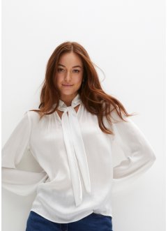 Chiffon blouse met strik, BODYFLIRT