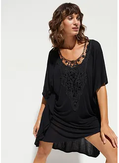 Transparante strandtuniek van viscose, bonprix