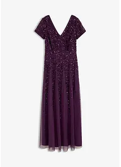 Jurk met pailletten, bonprix