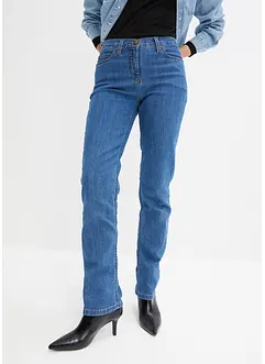 Straight jeans mid waist, stretch, bonprix