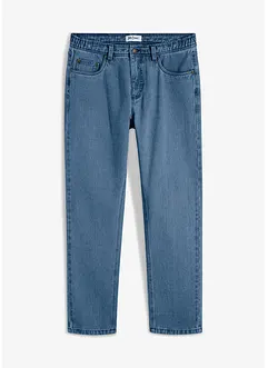 Classic fit jeans met deels elastische band, straight, bonprix