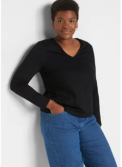 Longsleeve met biologisch katoen, bonprix