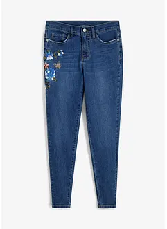 Skinny jeans met mid waist, bonprix