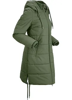 Lange, gewatteerde outdoor jas, waterafstotend, bonprix