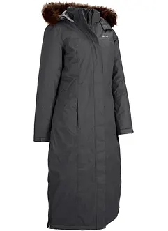 Lange outdoor jas met imitatiebont, waterdicht, bonprix
