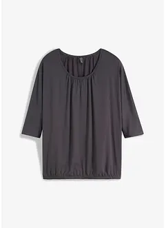 Oversized shirt in een viscosemix, bonprix