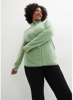 Fleece vest met ritszakken, bonprix