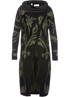 Lang gebreid vest, bonprix