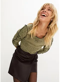 Longsleeve van zacht viscose, bonprix