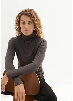 Longsleeve met col (set van 2), bonprix