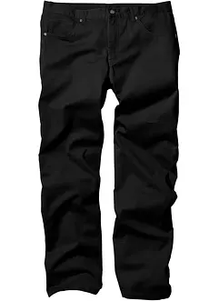 Regular fit twill broek van katoen, straight, bonprix