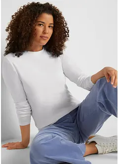 Longsleeve van biologisch katoen (set van 2), bonprix