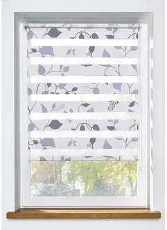 Duo rolgordijn met ranken, bonprix