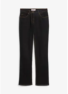 Mid waist stretch jeans, straight, bonprix