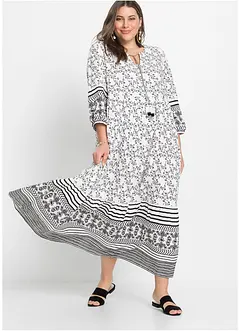Maxi jurk van soepele viscose, bonprix