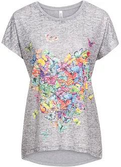 Shirt met vlinderprint, bonprix